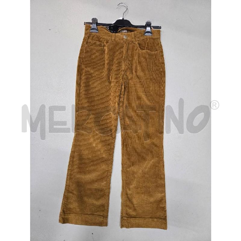 PANTALONE DONNA MALIPARMI VELLUTO TG 40 | Mercatino dell'Usato Arcore 1