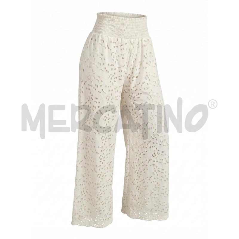 PANTALONE DONNA MASTRO MODA PIZZO SANGALLO | Mercatino dell'Usato Arcore 1