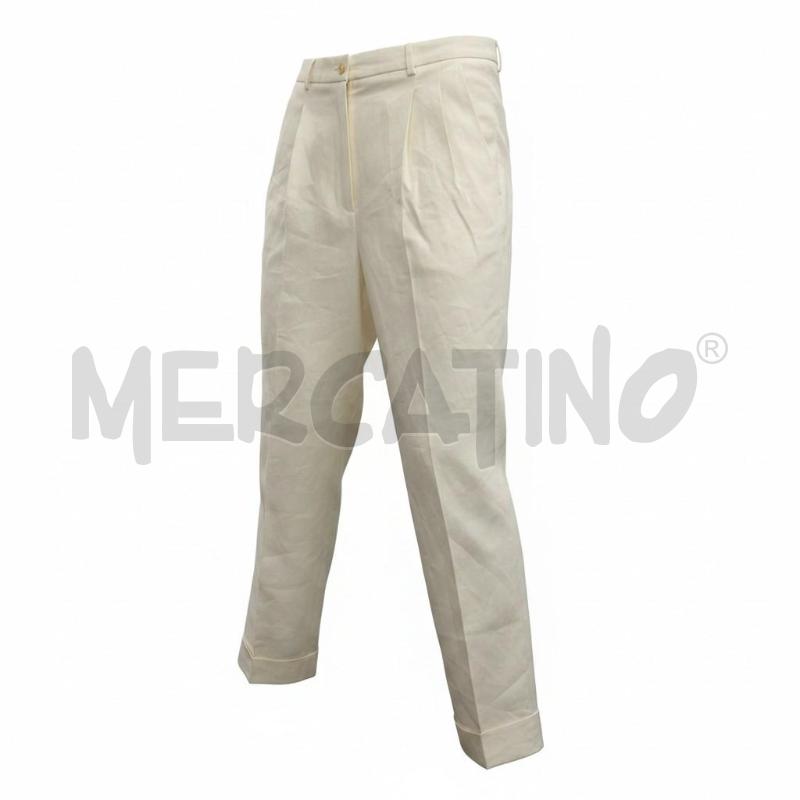 PANTALONE DONNA OLIVER BY VALENTINO BNC TG 42 | Mercatino dell'Usato Arcore 1