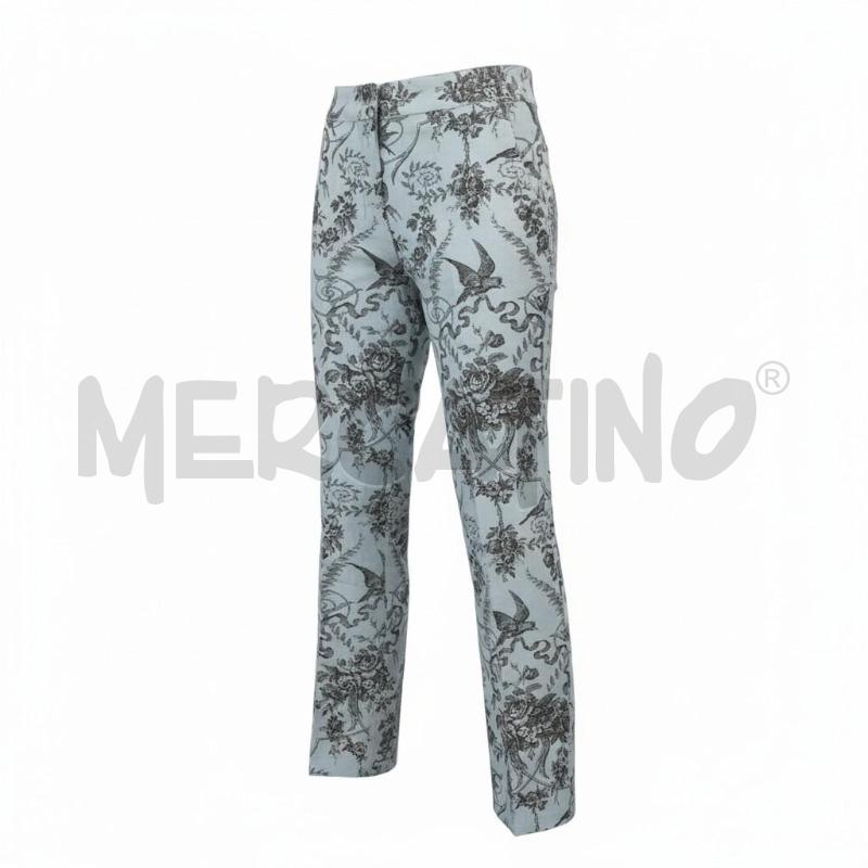PANTALONE DONNA PAUL SMITH AZZURRO FANTASIA TG 40 | Mercatino dell'Usato Arcore 1