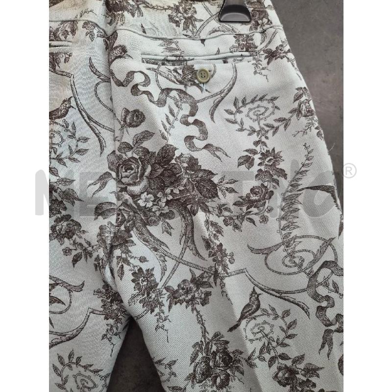 PANTALONE DONNA PAUL SMITH AZZURRO FANTASIA TG 40 | Mercatino dell'Usato Arcore 3