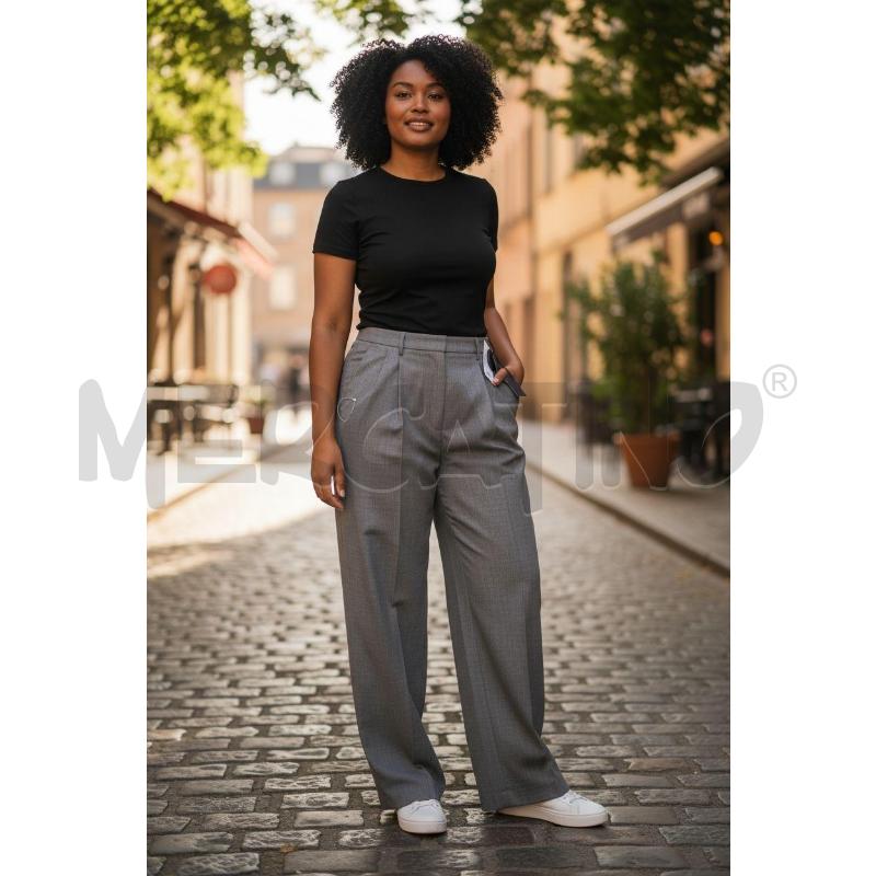 PANTALONE DONNA PRADA GRIGIO LANA TG 50 NUOVO CARTELLINO | Mercatino dell'Usato Arcore 1