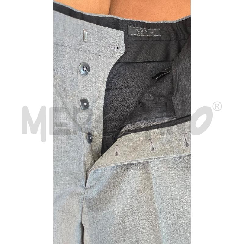 PANTALONE DONNA PRADA GRIGIO TG 44 | Mercatino dell'Usato Arcore 2