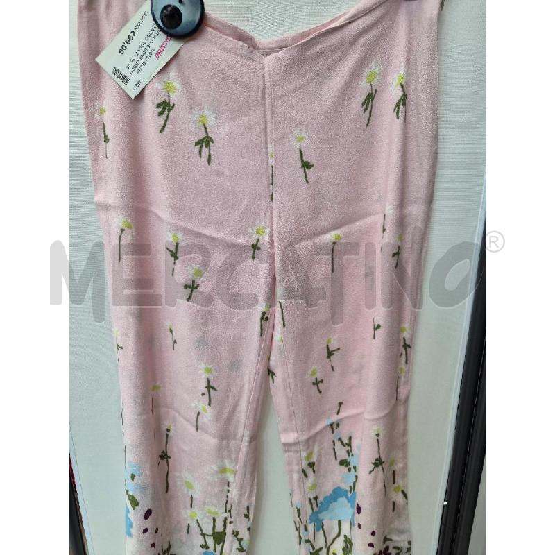 PANTALONE DONNA RED VALENTINO ROSA FIORI TG 42 | Mercatino dell'Usato Arcore 2
