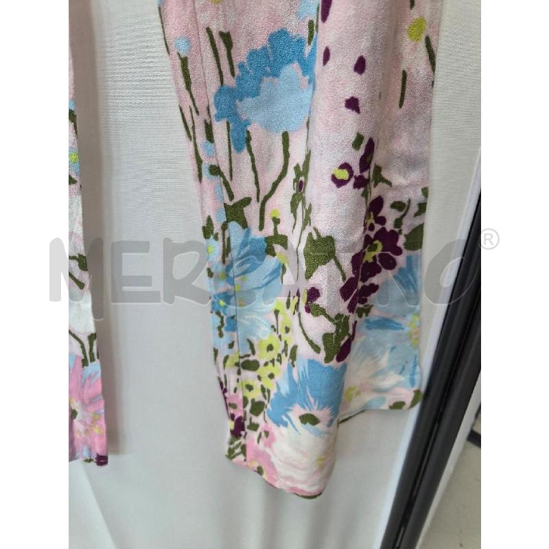 PANTALONE DONNA RED VALENTINO ROSA FIORI TG 42 | Mercatino dell'Usato Arcore 3