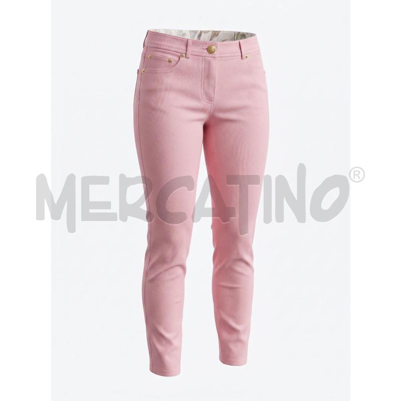 PANTALONE DONNA ROBERTO CAVALLI CLASS ROSA TG 42 | Mercatino dell'Usato Arcore 1