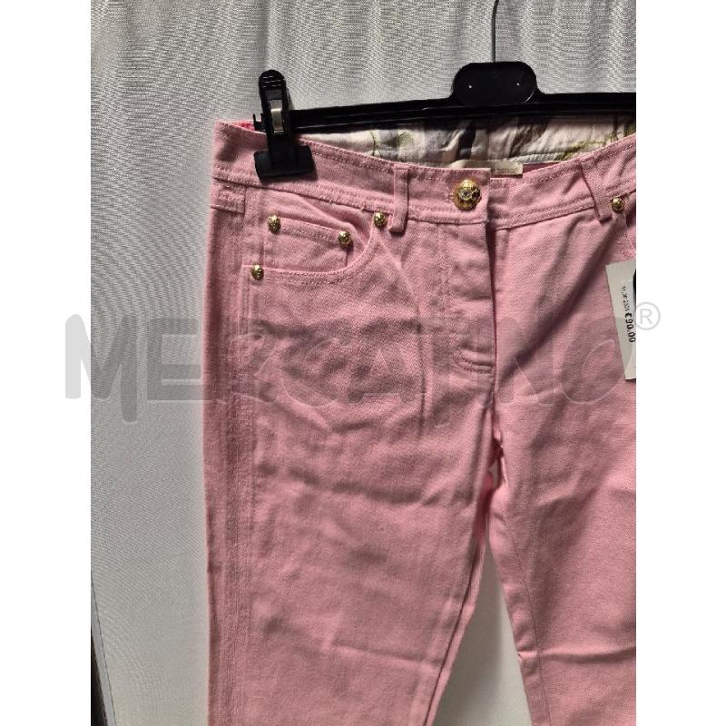 PANTALONE DONNA ROBERTO CAVALLI CLASS ROSA TG 42 | Mercatino dell'Usato Arcore 2