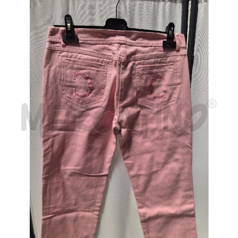 PANTALONE DONNA ROBERTO CAVALLI CLASS ROSA TG 42 | Mercatino dell'Usato Arcore 3