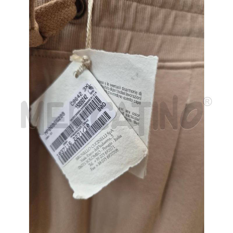 PANTALONE UNI BRUNELLO CUCINELLI BEIGE TG XXL SPORT | Mercatino dell'Usato Arcore 3