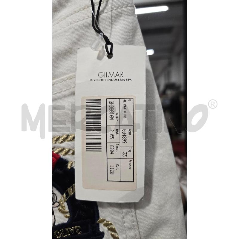 PANTALONE  ICEBERG PANNA NEW TG 33 | Mercatino dell'Usato Arcore 3