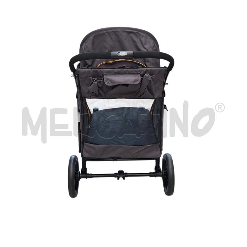  PASSEGGINO PIEGHEVOLE PER CANI PAWHUT 20 KG NERO GIALLO | Mercatino dell'Usato Arcore 4