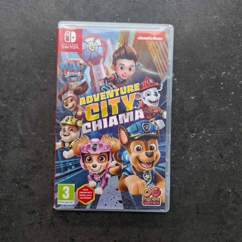 PAW PATROL ADVENTURE CITY CHIAMA NINTENDO SWITCH  | Mercatino dell'Usato Arcore 1