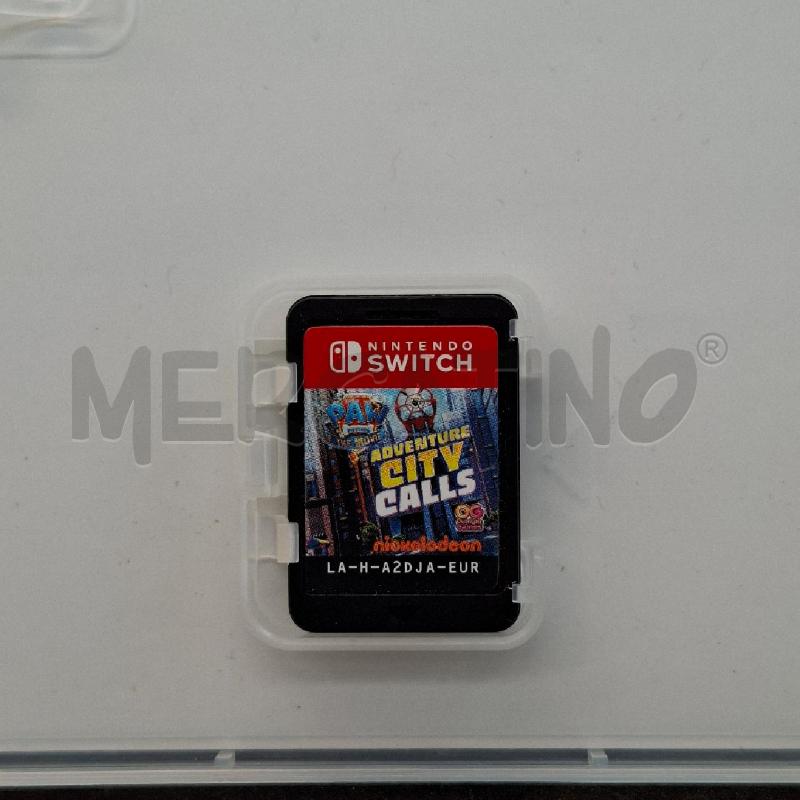 PAW PATROL ADVENTURE CITY CHIAMA NINTENDO SWITCH  | Mercatino dell'Usato Arcore 3