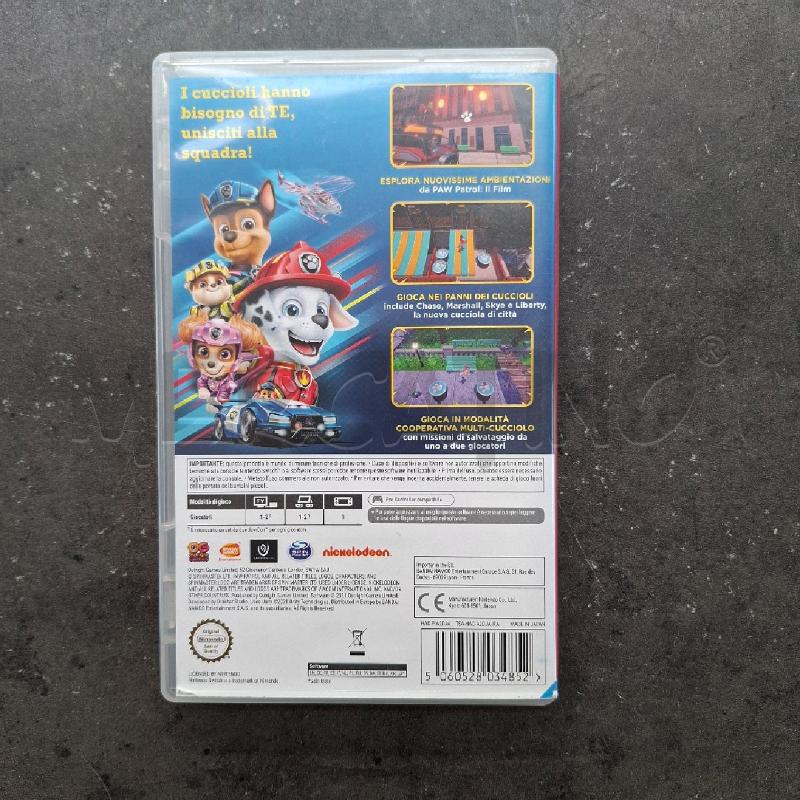 PAW PATROL ADVENTURE CITY CHIAMA NINTENDO SWITCH  | Mercatino dell'Usato Arcore 4