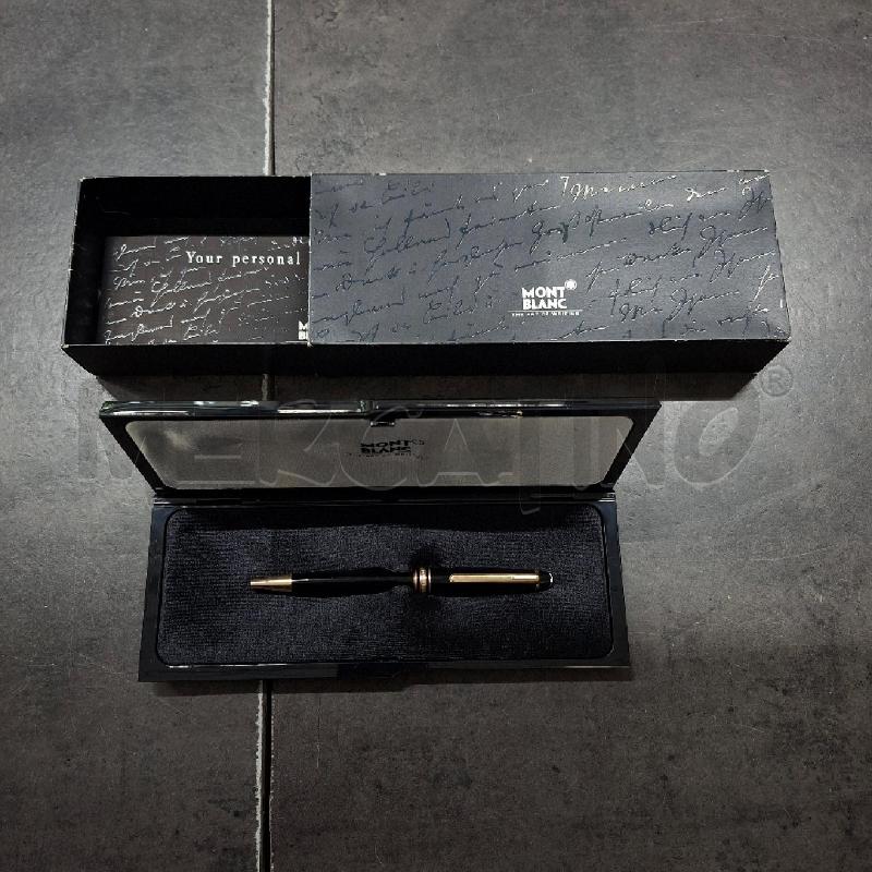 PENNA A SFERA MONT BLANC NERO MEISTERSTUCK | Mercatino dell'Usato Arcore 1