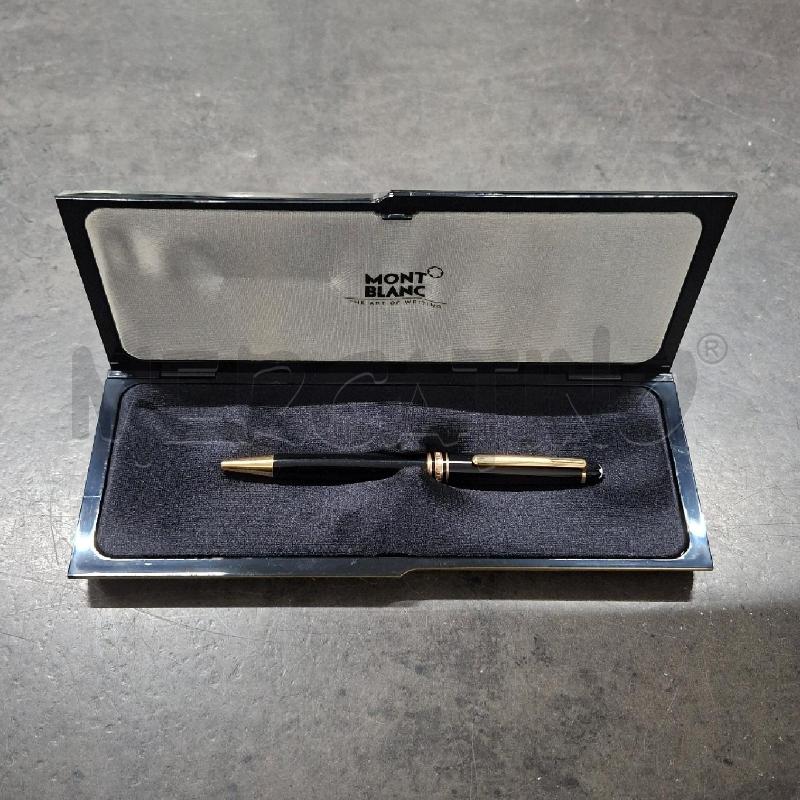 PENNA A SFERA MONT BLANC NERO MEISTERSTUCK | Mercatino dell'Usato Arcore 2