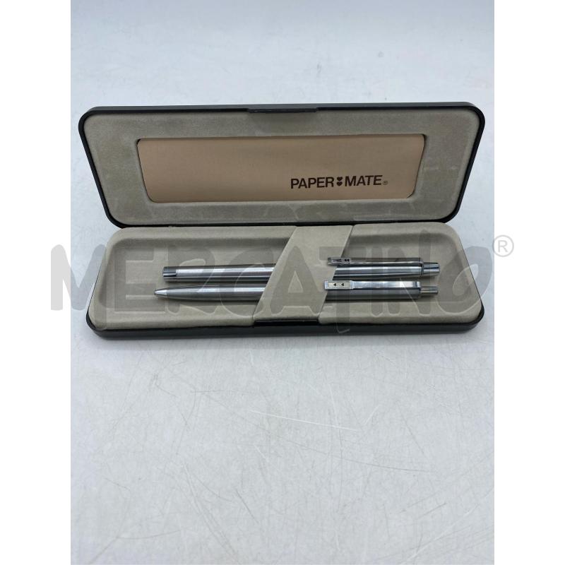 PENNA STILOGRAFICA E SFERA PAPERMATE CUORE CON SCRITTA M | Mercatino dell'Usato Arcore 1