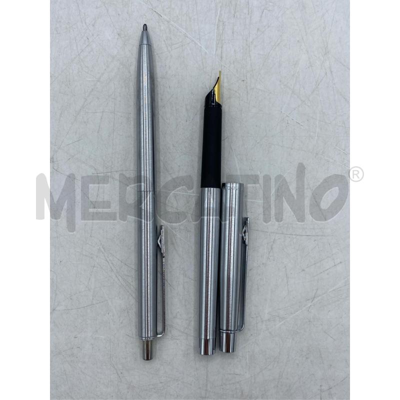 PENNA STILOGRAFICA E SFERA PAPERMATE CUORE CON SCRITTA M | Mercatino dell'Usato Arcore 2