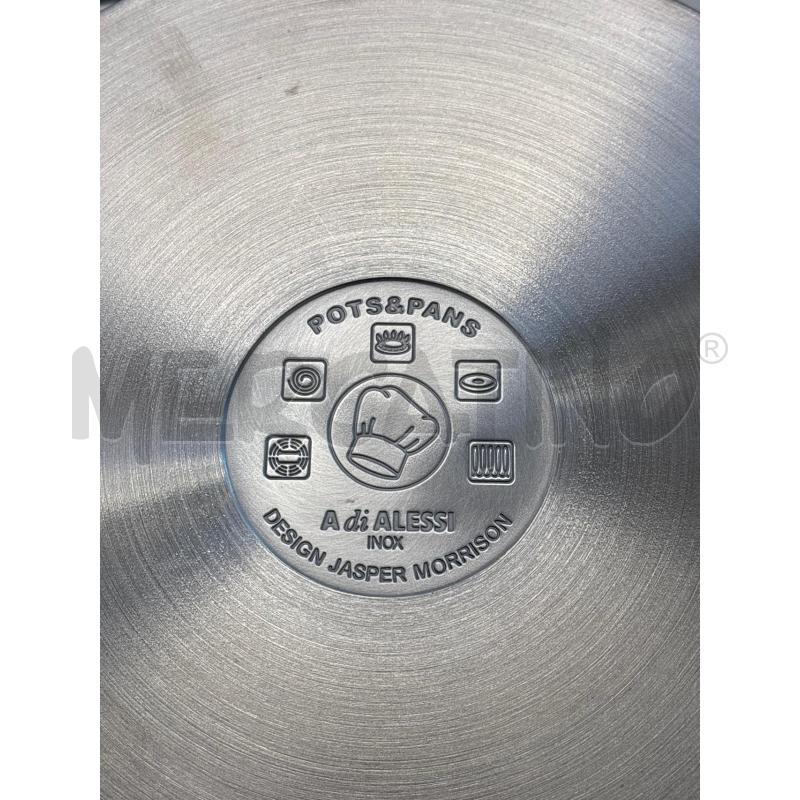PENTOLA ALESSI POTS&PANS JASPER MORRISON 24X9  | Mercatino dell'Usato Arcore 4