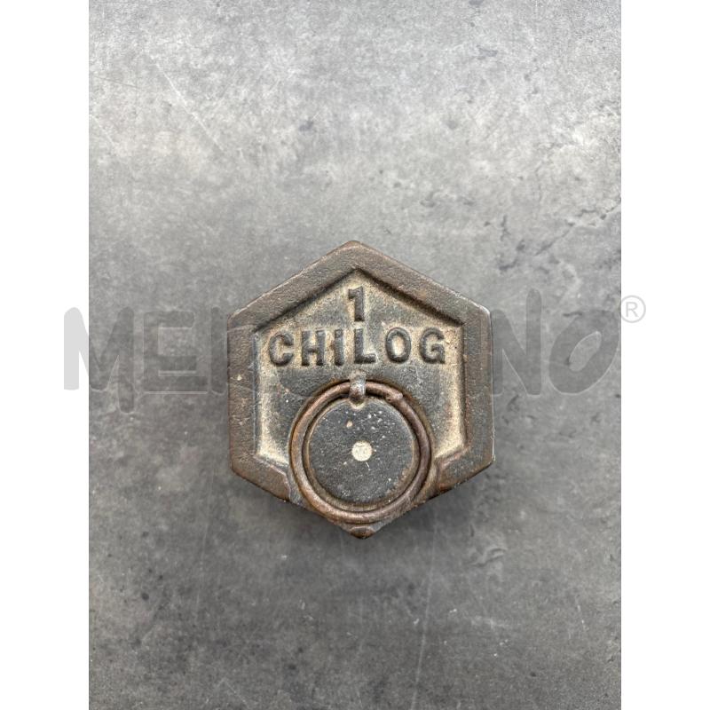 PESO ESAGONALE 1 CHILOG | Mercatino dell'Usato Arcore 1