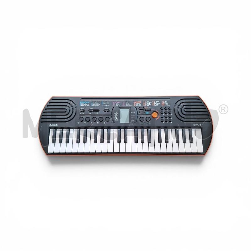 PIANOLA CASIO CON BATTERIE NO CAVO SA-75 | Mercatino dell'Usato Arcore 2