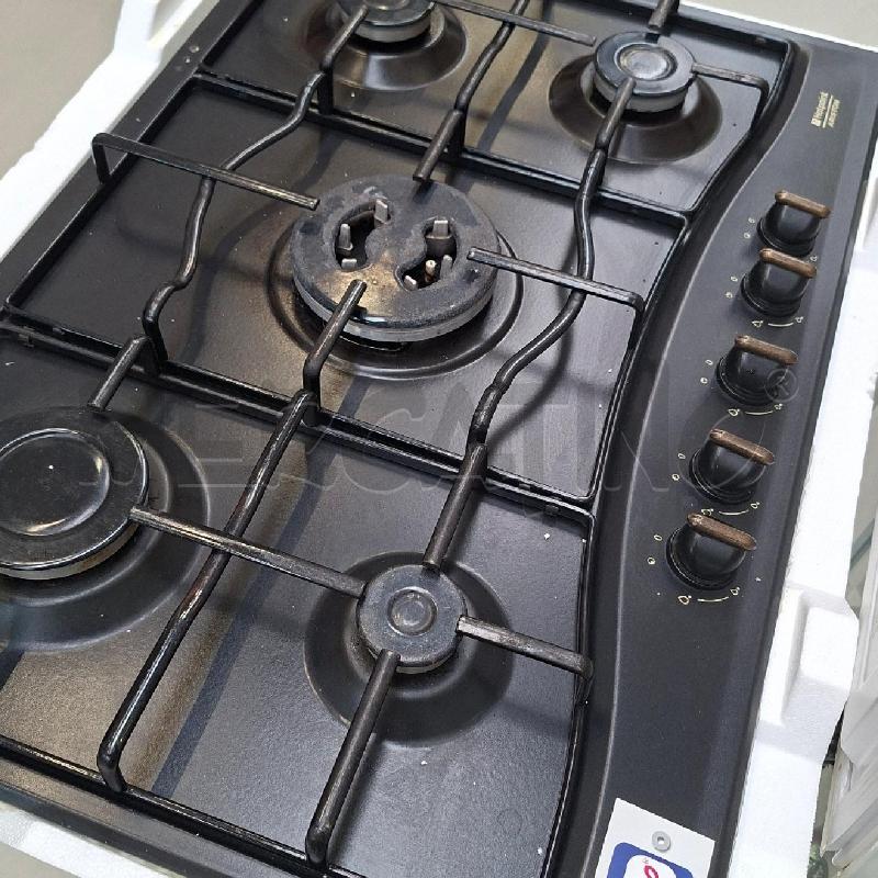 PIANO COTTURA GAS 5 FUOCHI HOTPOINT ARISTON  | Mercatino dell'Usato Arcore 4