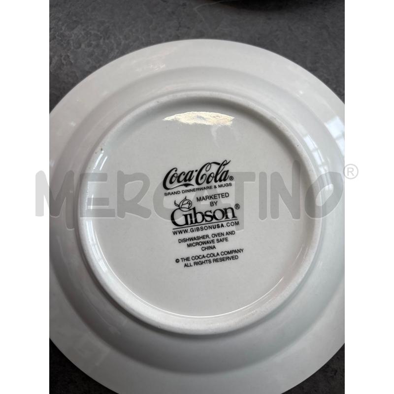 PIATTI COCA COLA  PZ. 4+4+4 BY GIBSON  | Mercatino dell'Usato Arcore 3