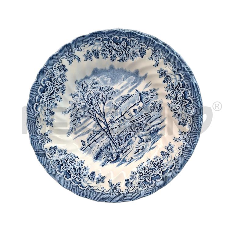 PIATTI PZ. 4 CHURCHILL DISEGNO BLU | Mercatino dell'Usato Arcore 3