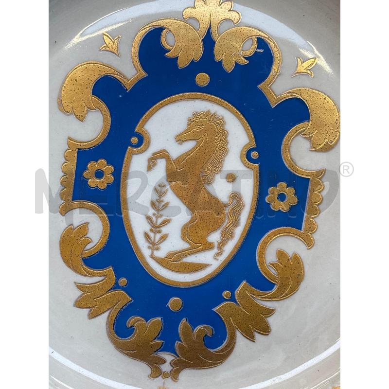 PIATTO FINZI BORDO COLOR ORO | Mercatino dell'Usato Arcore 3