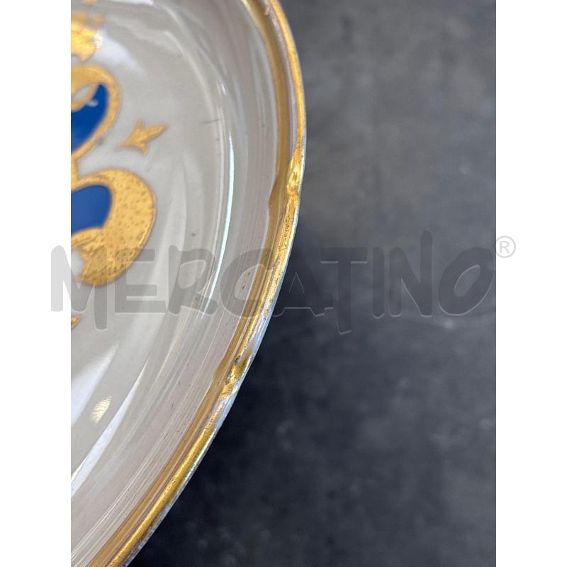 PIATTO FINZI BORDO COLOR ORO | Mercatino dell'Usato Arcore 5