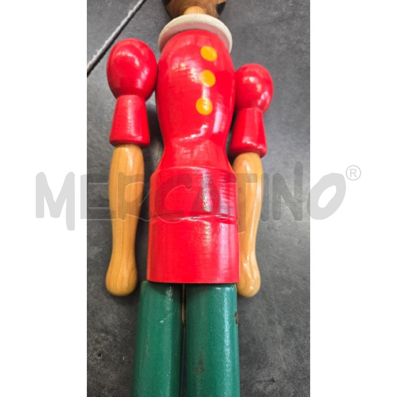 PINOCCHIO LEGNO 60 CM SNODATO | Mercatino dell'Usato Arcore 2