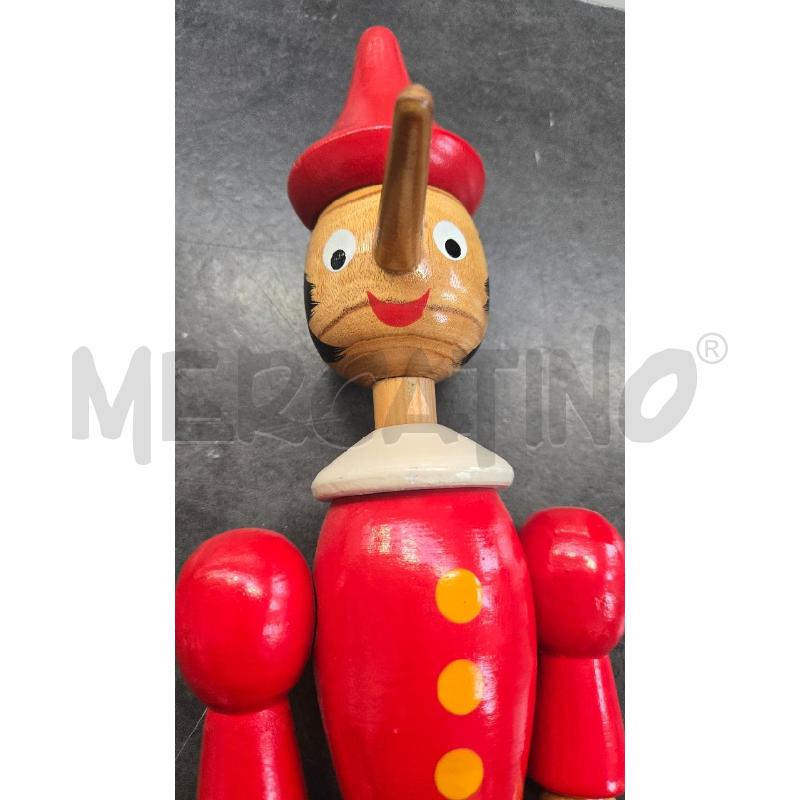 PINOCCHIO LEGNO 60 CM SNODATO | Mercatino dell'Usato Arcore 3
