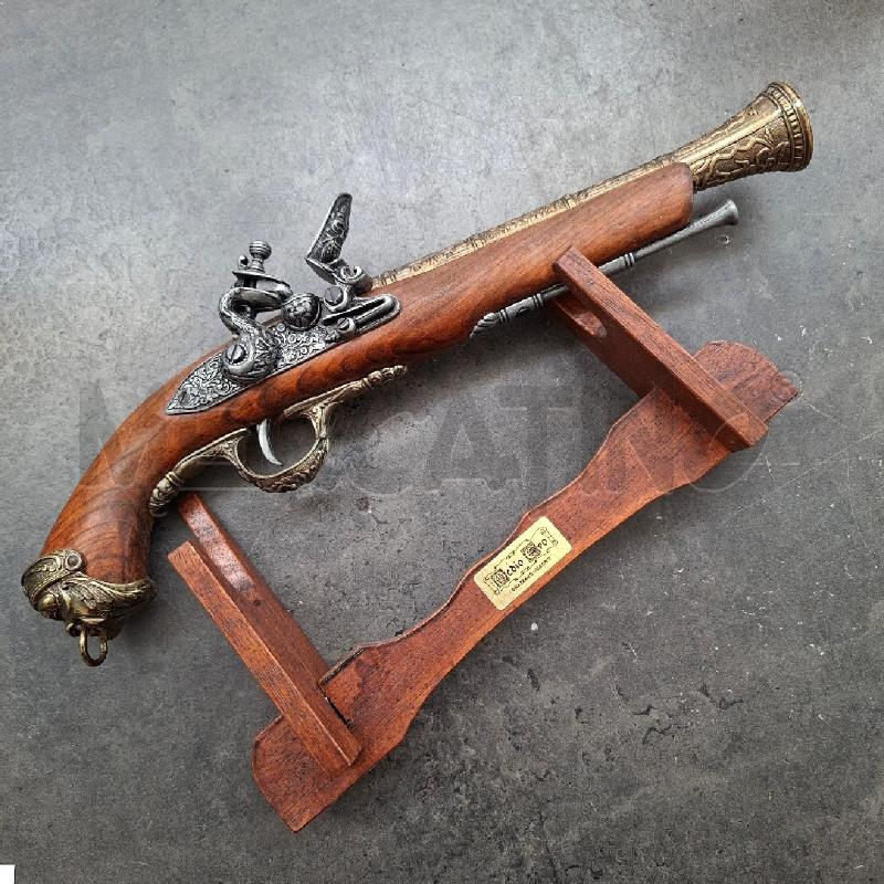 PISTOLA STILE ANTICO LEGNO DECORATIVA  | Mercatino dell'Usato Arcore 2