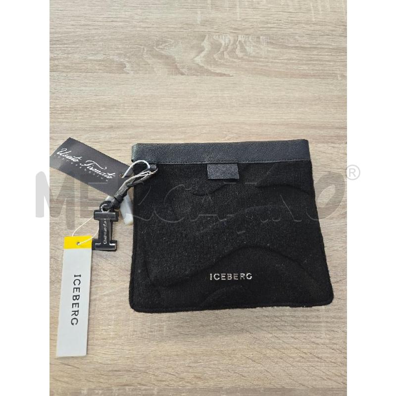 POCHETTE ICEBERG NERA LANA | Mercatino dell'Usato Arcore 1