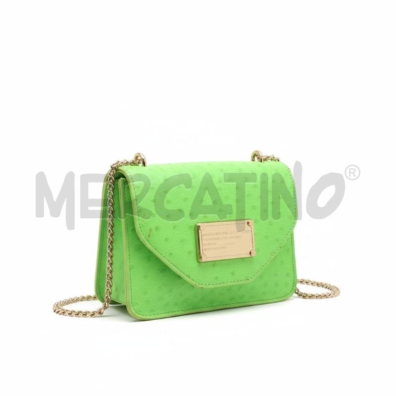 POCHETTE VERDE TOSCA BLU  BY MINORONZONI | Mercatino dell'Usato Arcore 1