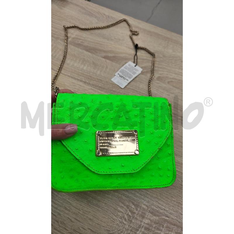POCHETTE VERDE TOSCA BLU  BY MINORONZONI | Mercatino dell'Usato Arcore 2