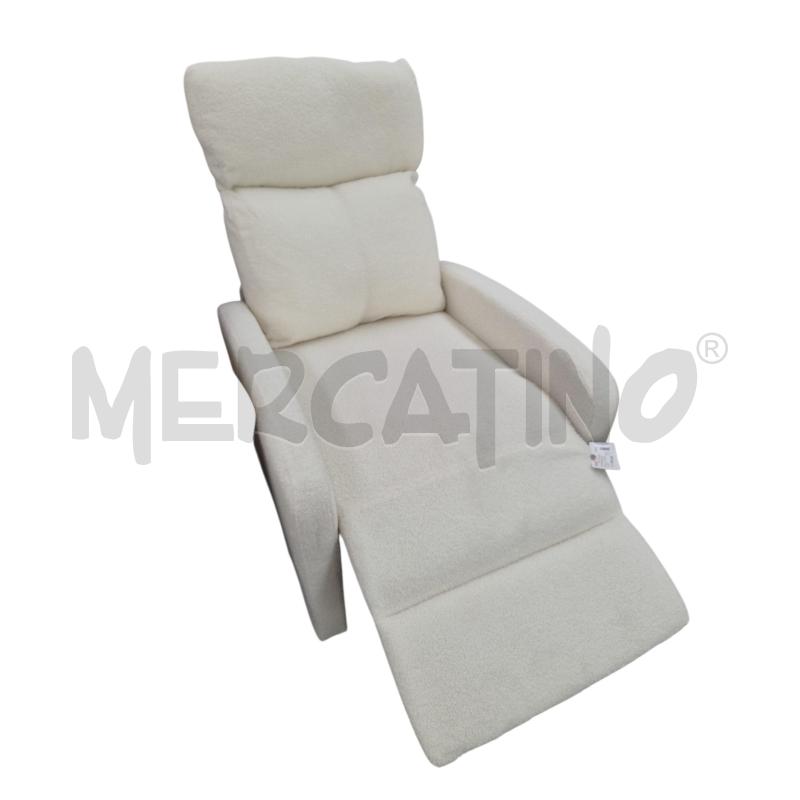 POLTRONCINA BIANCA  | Mercatino dell'Usato Arcore 2
