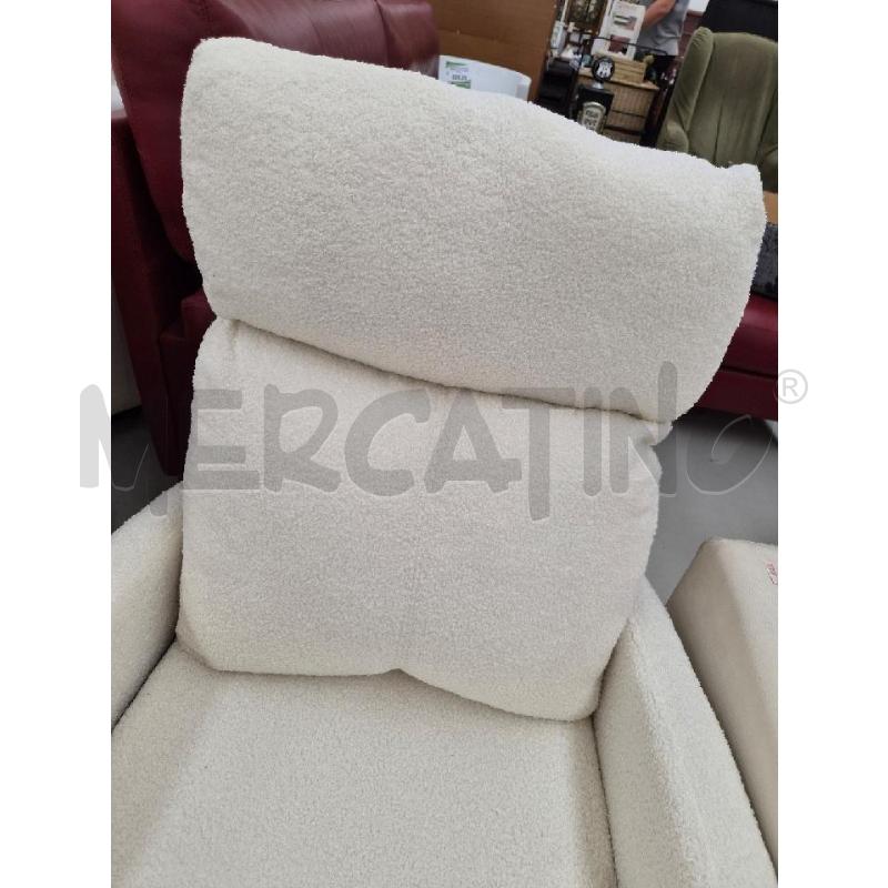 POLTRONCINA BIANCA  | Mercatino dell'Usato Arcore 3