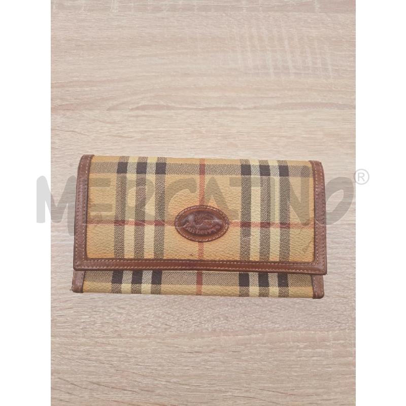 PORTA FOGLIO BURBERRY VINTAGE TARTAN | Mercatino dell'Usato Arcore 1