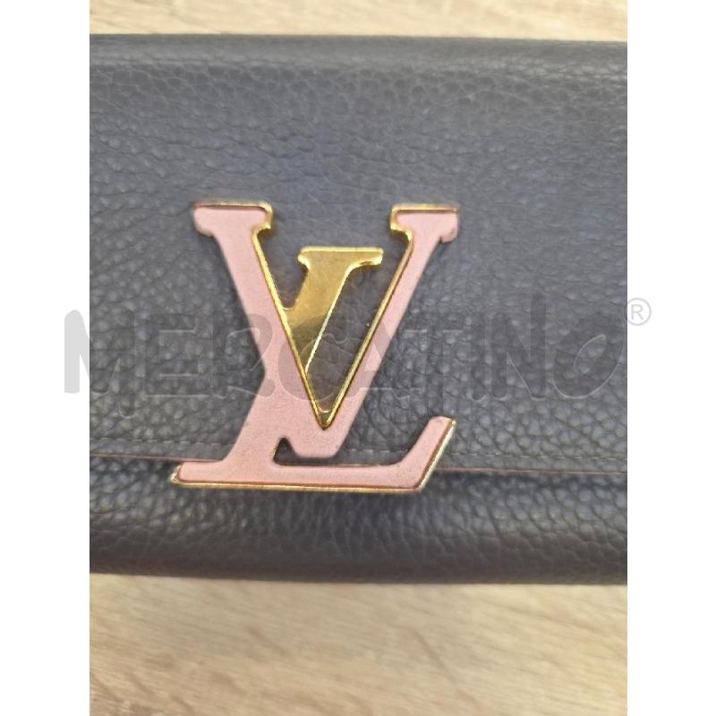 PORTA FOGLIO LOUIS VUITTON CAPUCINE GRIGIO ROSA  | Mercatino dell'Usato Arcore 2