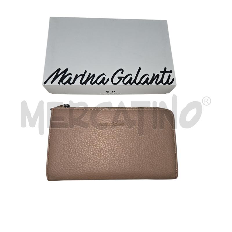 PORTA FOGLIO MARINA GALANTI  MARRONE | Mercatino dell'Usato Arcore 1