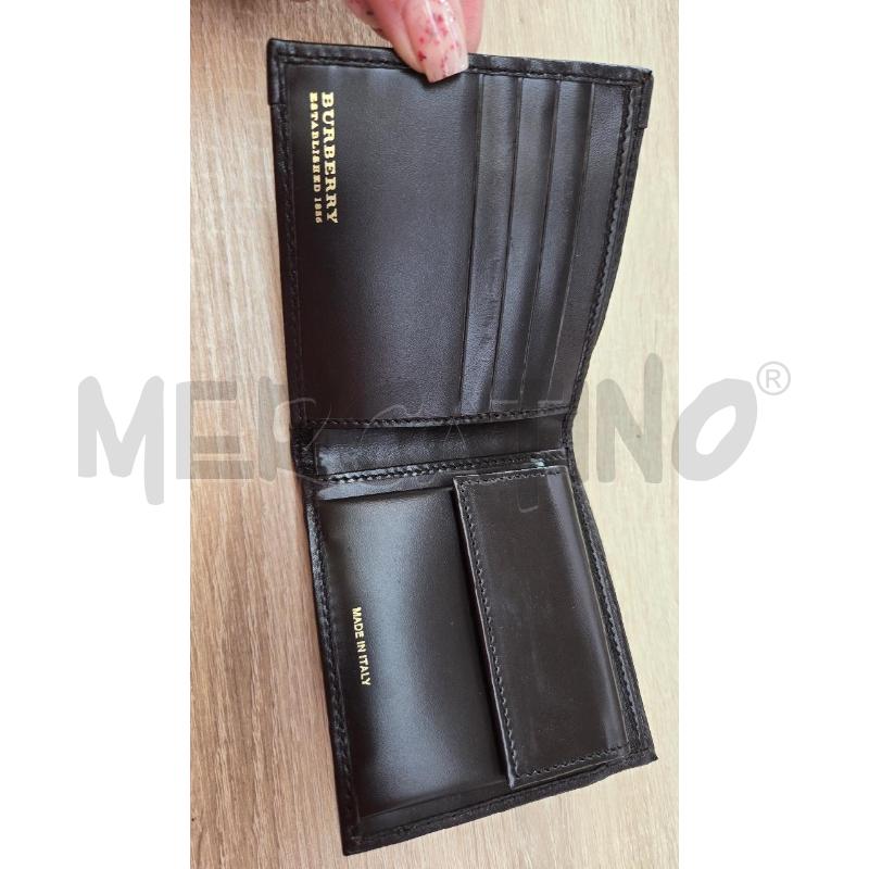 PORTA FOGLIO U BURBERRY  | Mercatino dell'Usato Arcore 3