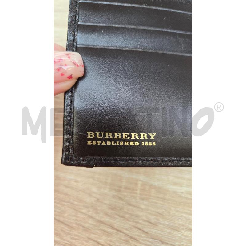 PORTA FOGLIO U BURBERRY  | Mercatino dell'Usato Arcore 4