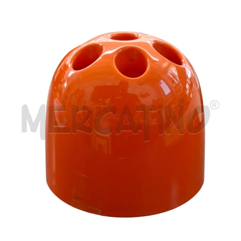 PORTA PENNE ARTEMIDE ARANCIONE DEDALINO | Mercatino dell'Usato Arcore 1