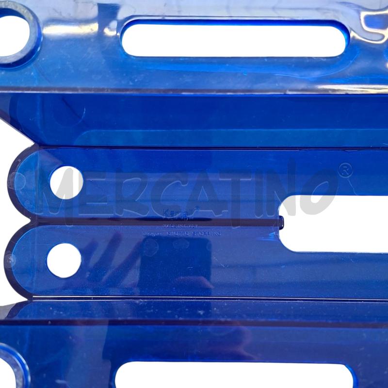 PORTA RIVISTE KARTELL BLU  | Mercatino dell'Usato Arcore 3