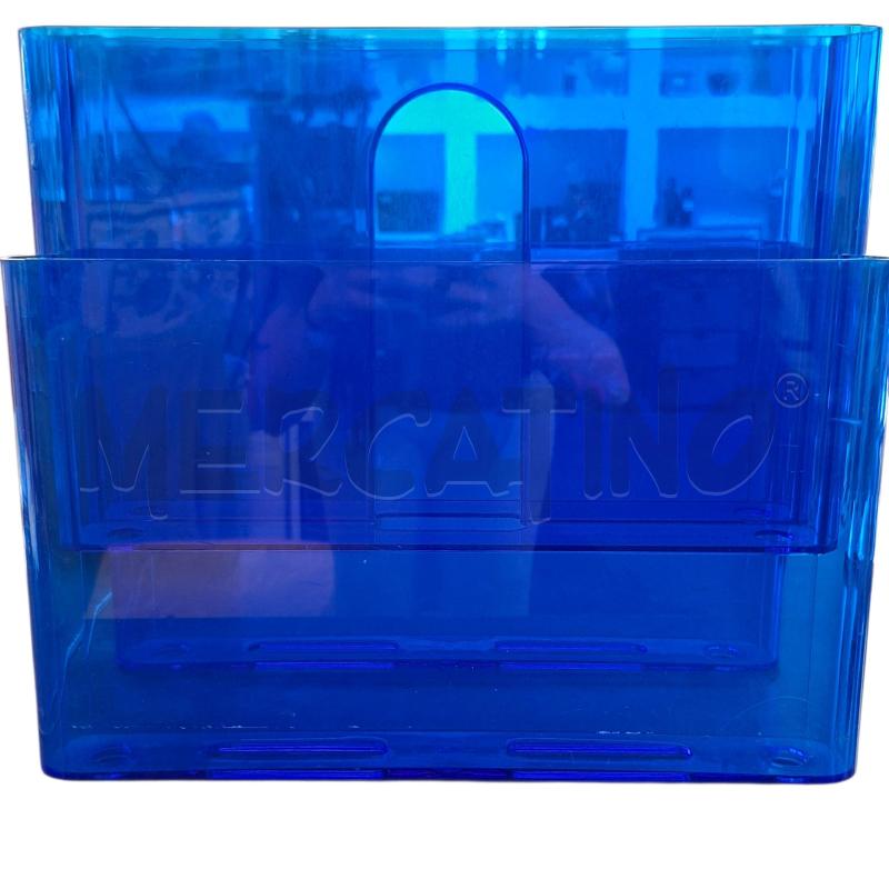 PORTA RIVISTE KARTELL BLU  | Mercatino dell'Usato Arcore 5