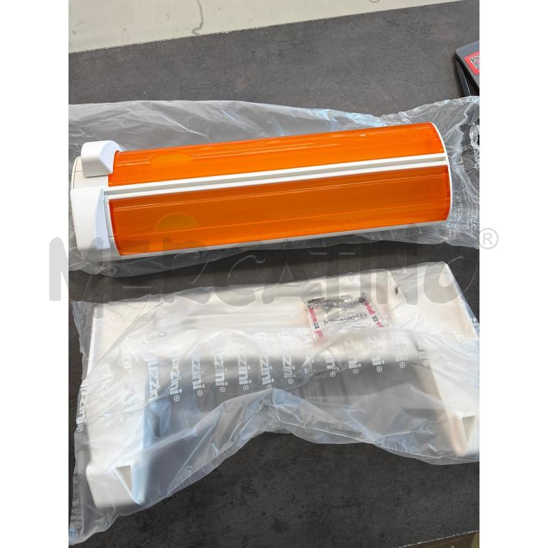 PORTA ROTOLO GUZZINI BIANCO ARANCIONE | Mercatino dell'Usato Arcore 2