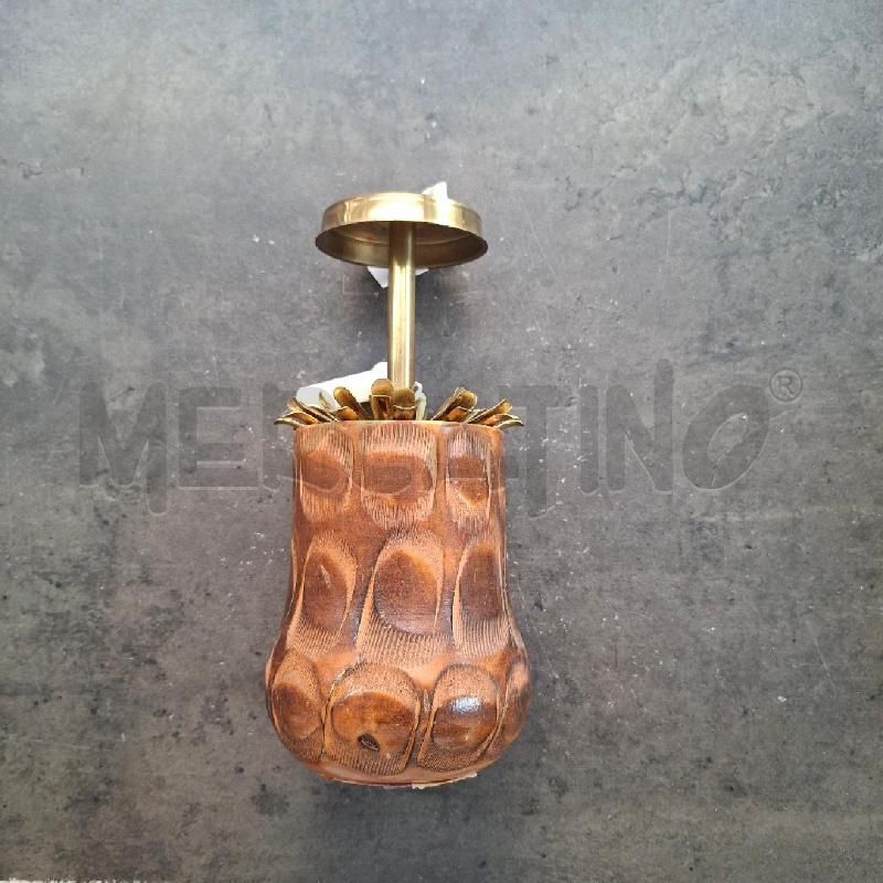 PORTA SIGARETTE LEGNO E OTTONE | Mercatino dell'Usato Arcore 2