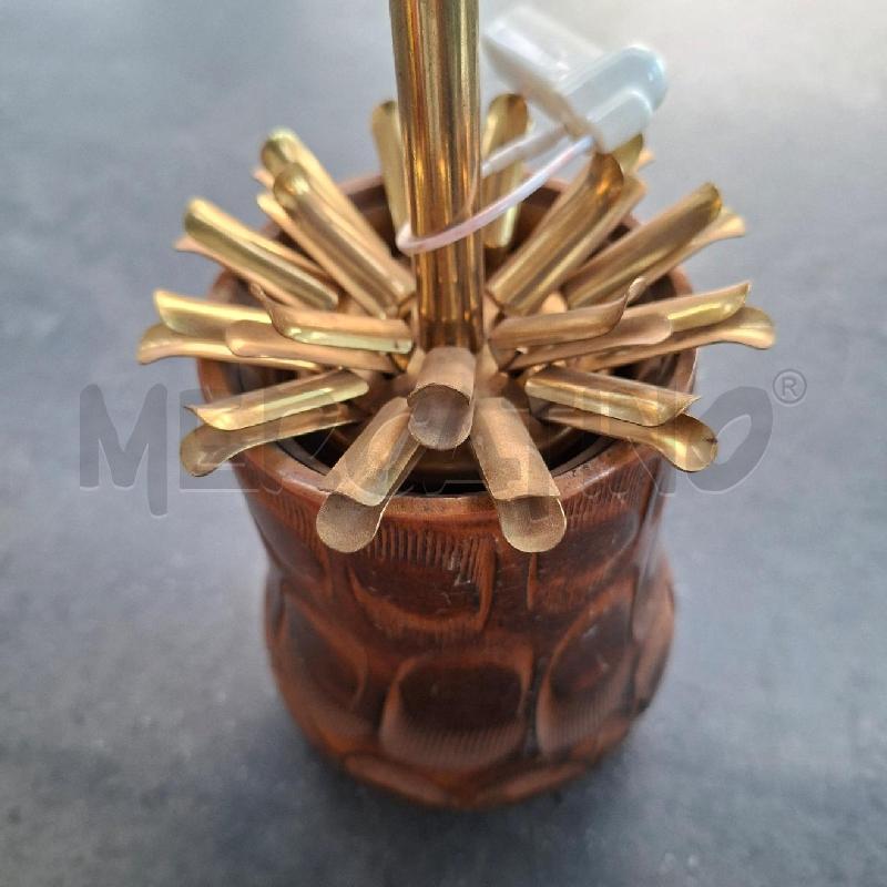 PORTA SIGARETTE LEGNO E OTTONE | Mercatino dell'Usato Arcore 3