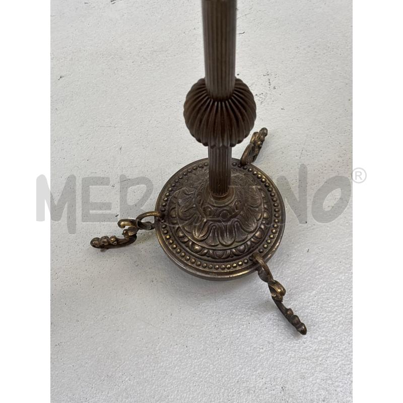POSA CENERE IN OTTONE LAVORATO 67 CM | Mercatino dell'Usato Arcore 3
